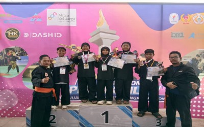 Event Ekstrakurikuler pencak silat tingkat Nasional